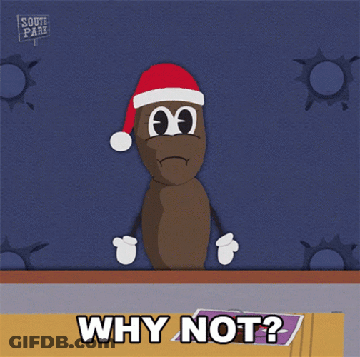 Mr Hankey In Red Christmas Hat GIF
