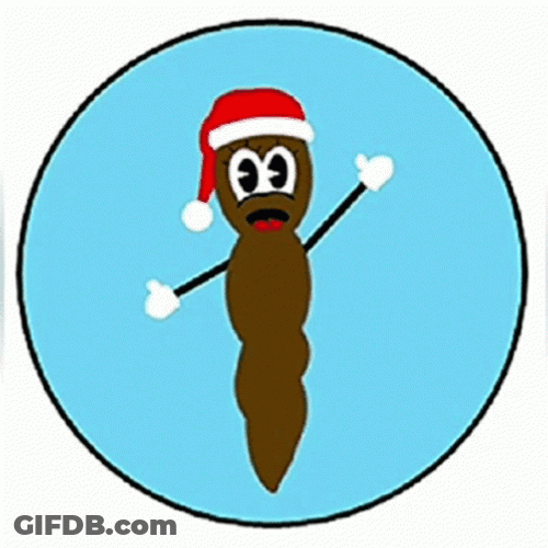 Mr Hankey Lord Farty Logo GIF