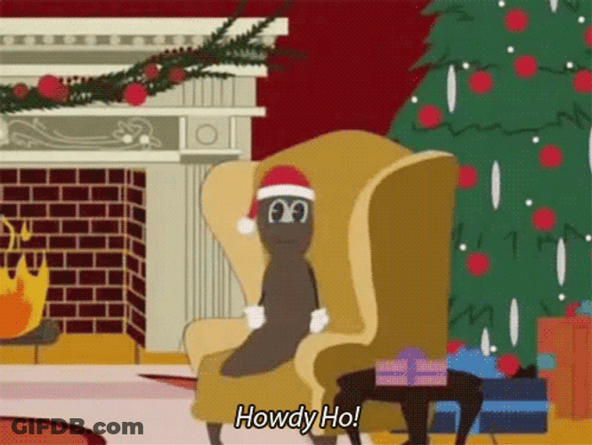Mr Hankey Saying Hello While Seating GIF