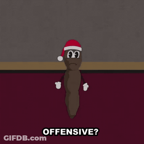 Mr Hankey Saying Offensive GIF