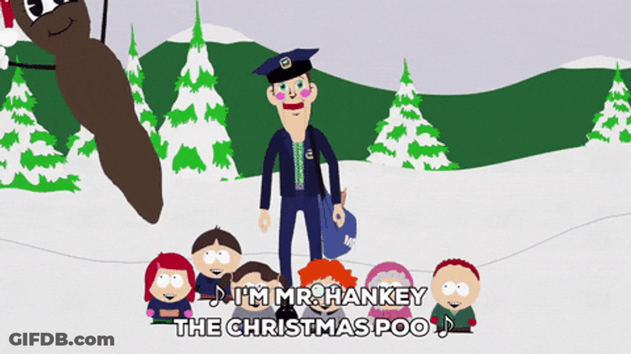 Mr Hankey The Christmas Poo GIF