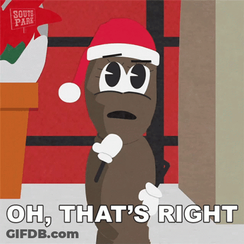 Mr Hankey Thinking And Happy Reaction GIF