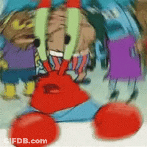 Mr Krabs GIF