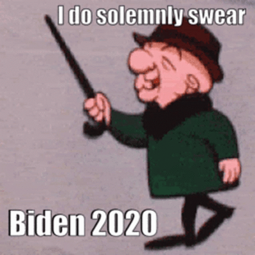 Mr. Magoo Biden Harry Potter Quote GIF