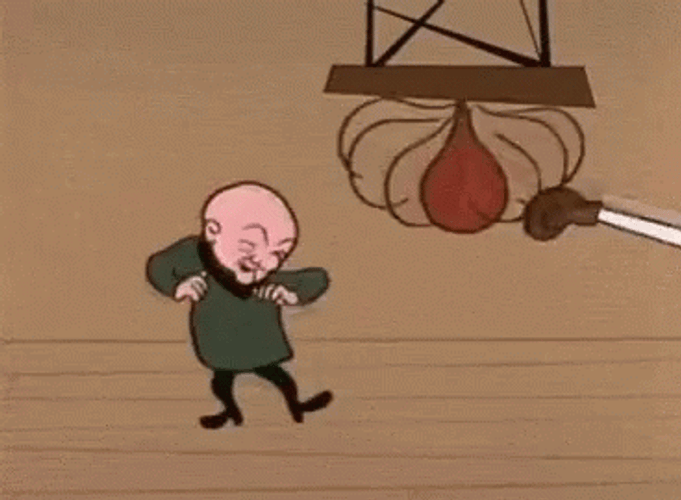 Mr. Magoo Dance Punching Bag GIF