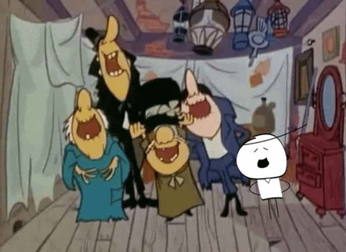 Mr. Magoo Singing Christmas Carol GIF