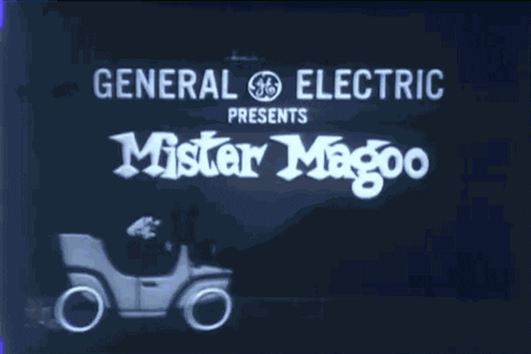 Mr. Magoo Vintage TV Cartoon GIF