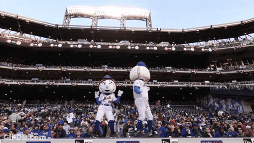 Mr Met Stage Performance GIF