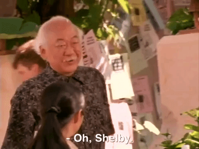 Mr Miyagi Oh Shelby Old Man GIF