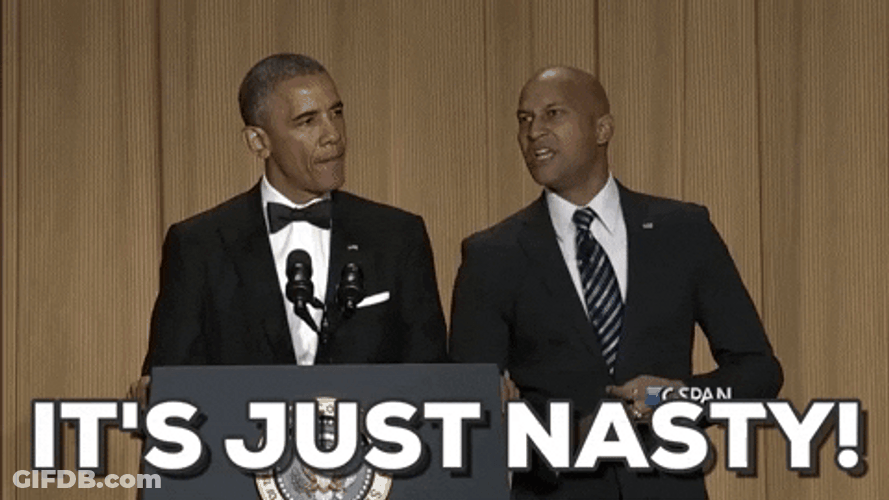 Mr Nasty Time Men Interview GIF