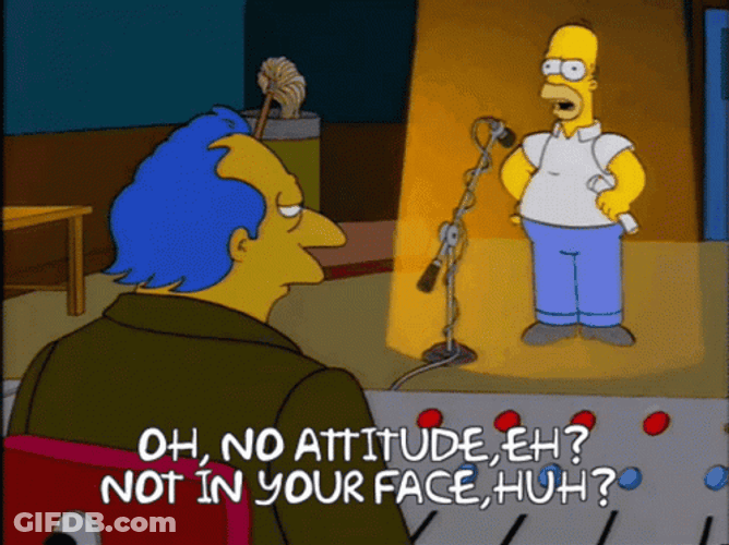 Mr Nasty Time The Simpsons GIF