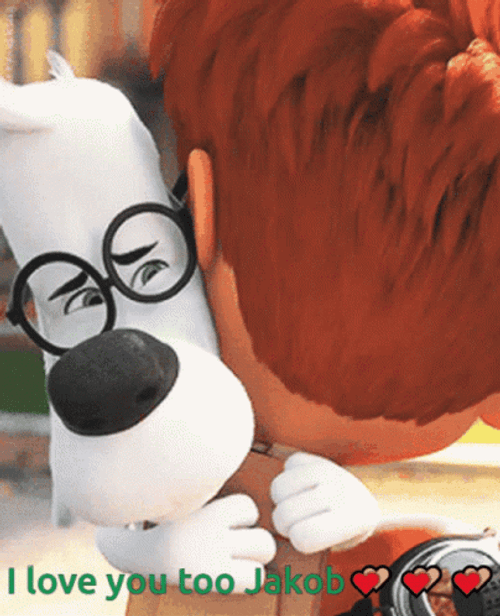 Mr. Peabody Funny Hug GIF
