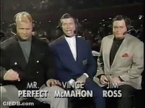 Mr Perfect Vince Mcmahon GIF