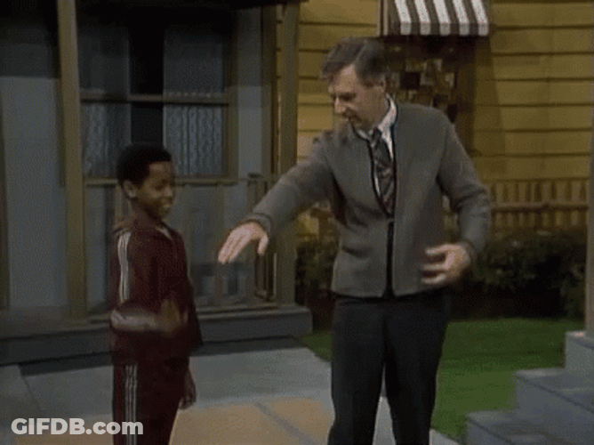 Mr Rogers Dancing With The Kid GIF