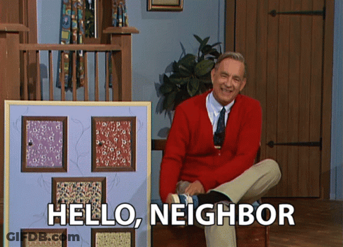Mr Rogers Hello Neighbor GIF