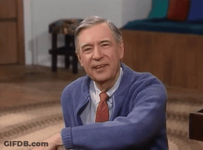 Mr Rogers Thinking GIF