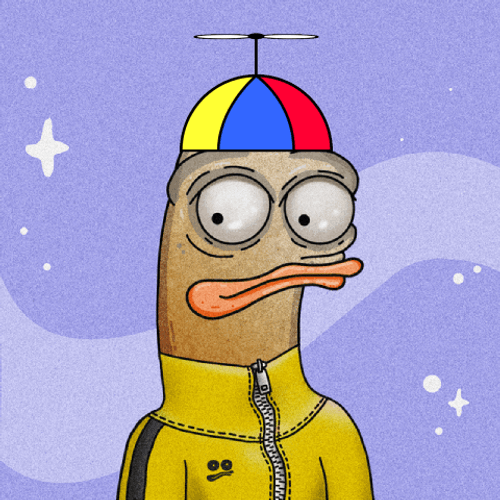 Mr. Shrimp Has A Spinner On His Cap GIF