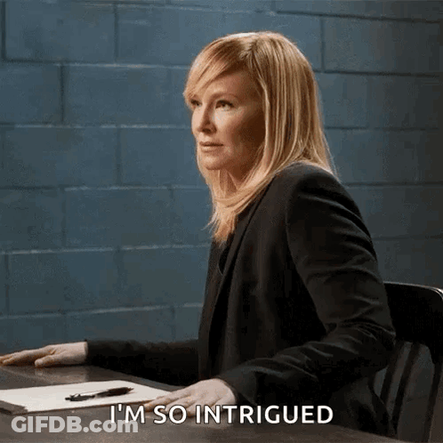 Mr. Simpson Smiling Saying Interesting GIF