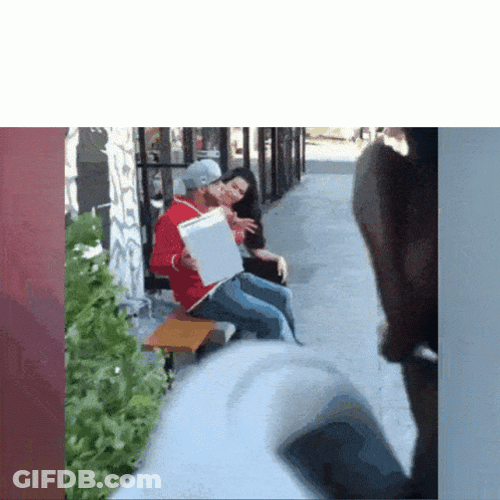Mr. Steal Yo Girl In Hoverboard GIF