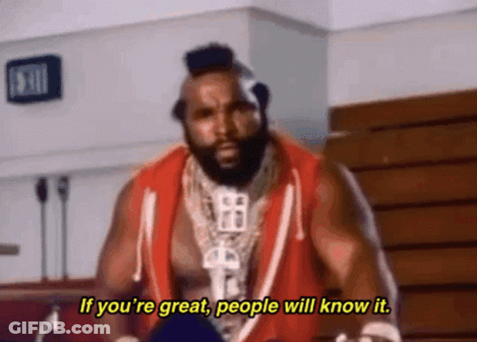 Mr T Actor Inspirational Message GIF