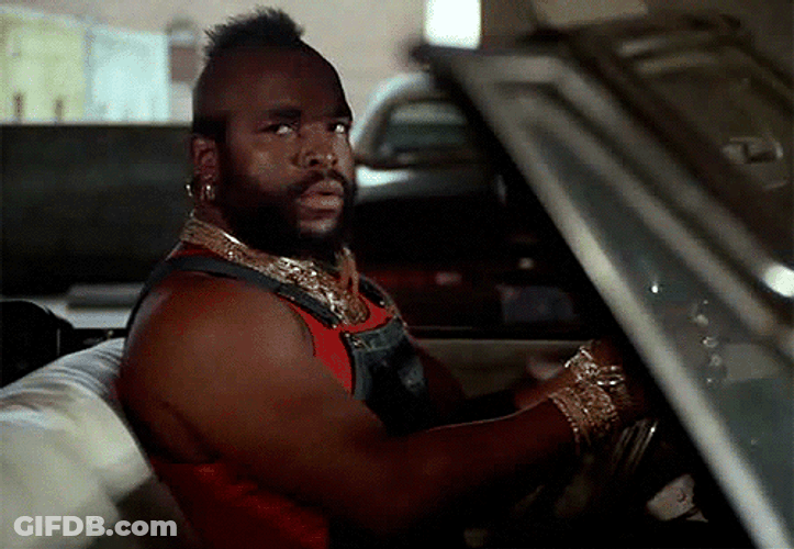 Mr T Frustrated Reaction GIF