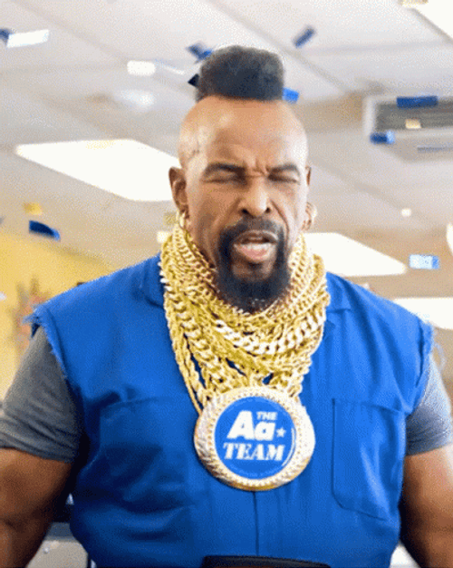 Mr T Motivational Don't Give Jibber Jabber GIF