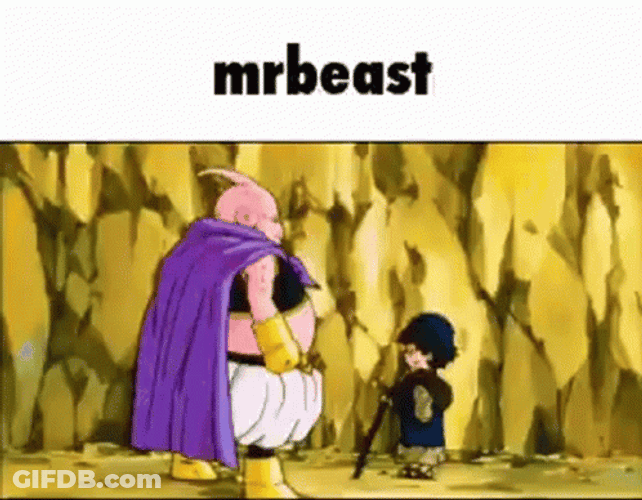 Mrbeast Majin Buu GIF