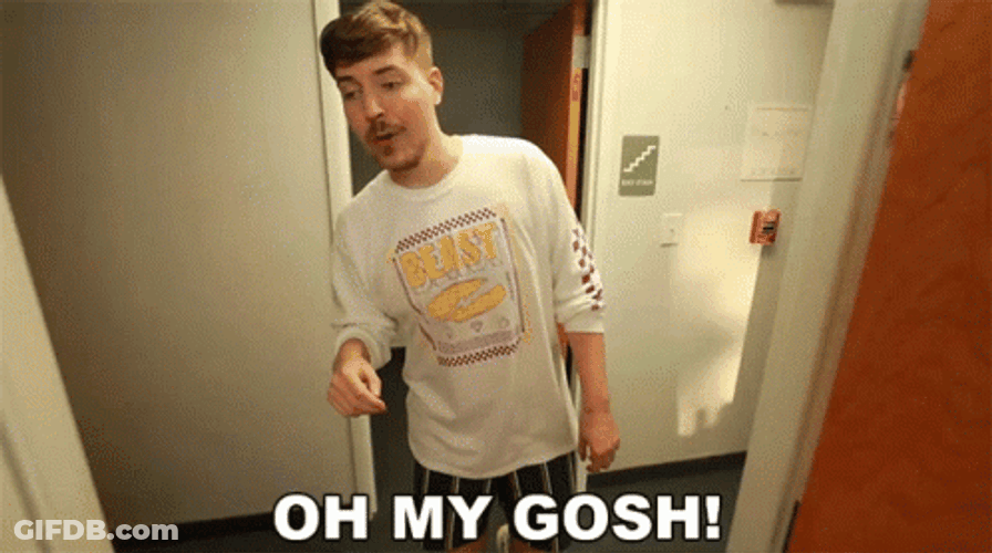 Mrbeast Meme Oh My Gosh GIF