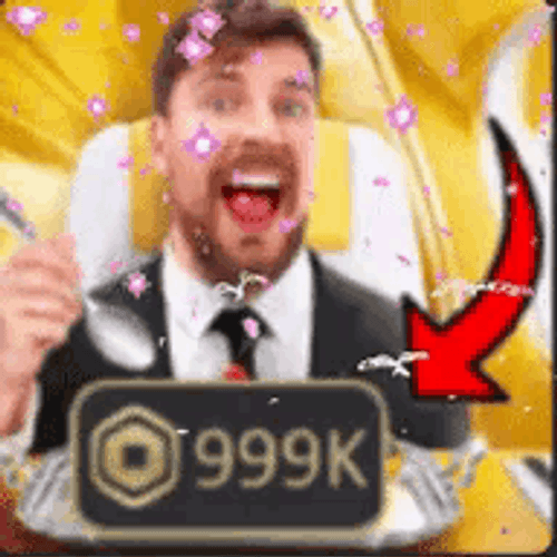 Mrbeast Winner With Confetti GIF