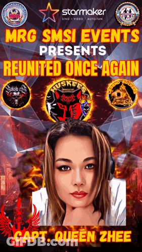 Mrg Smsi Events Poster Woman Wearing Headphones GIF