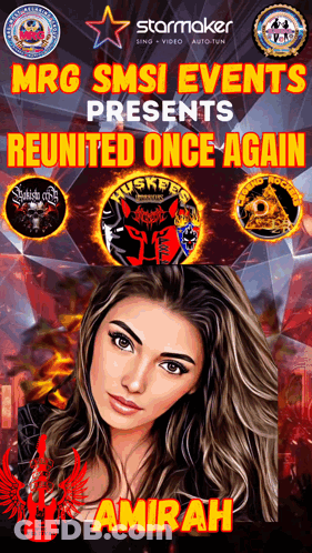 Mrg Smsi Events Presents Reunited Once Again Amirah Poster GIF