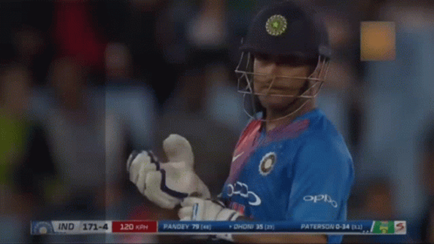 MS Dhoni Rahul Gangwal Angry GIF