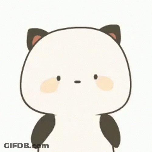 Muah Adorable Panda Bear Air Kisses GIF