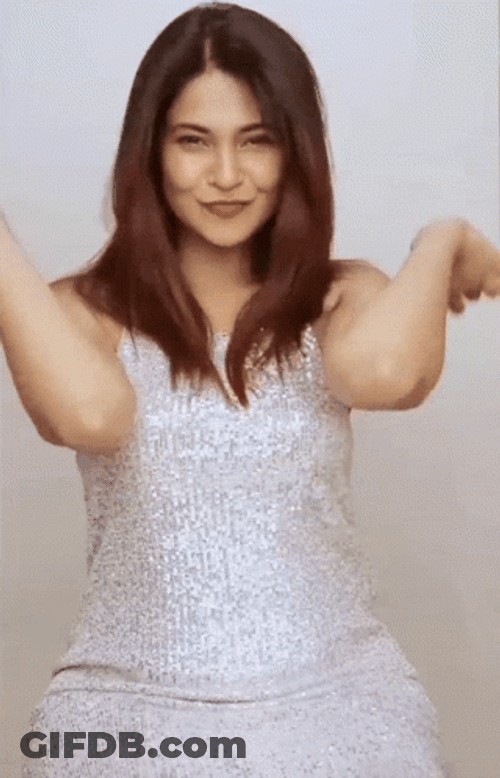 Muah Jennifer Winget Hair Flip GIF