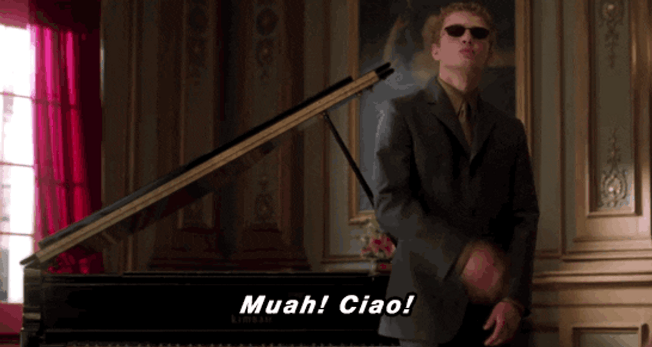 Muah Ryan Phillippe Ciao GIF