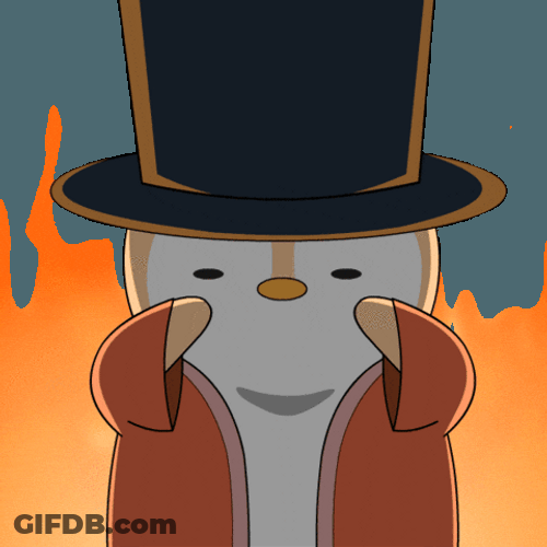 Muahahaha Penguin Evil Laugh GIF