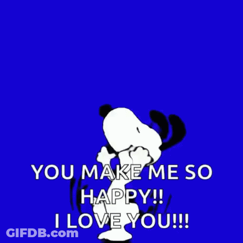 Much Rejoicing Snoopy And There Was Dancing GIF