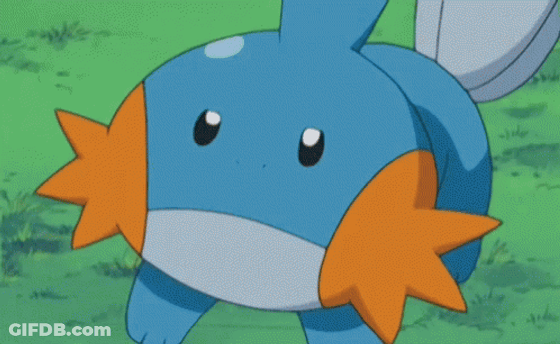 Mudkip Is Happy GIF