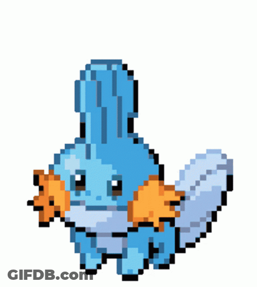 Mudkip Jumping Around GIF