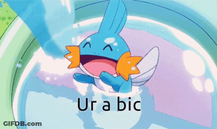 Mudkip Jumping In The Pool GIF