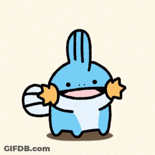 Mudkip Look Left And Right GIF
