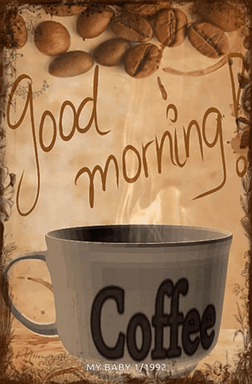 Mug Spinning Coffee Good Morning GIF
