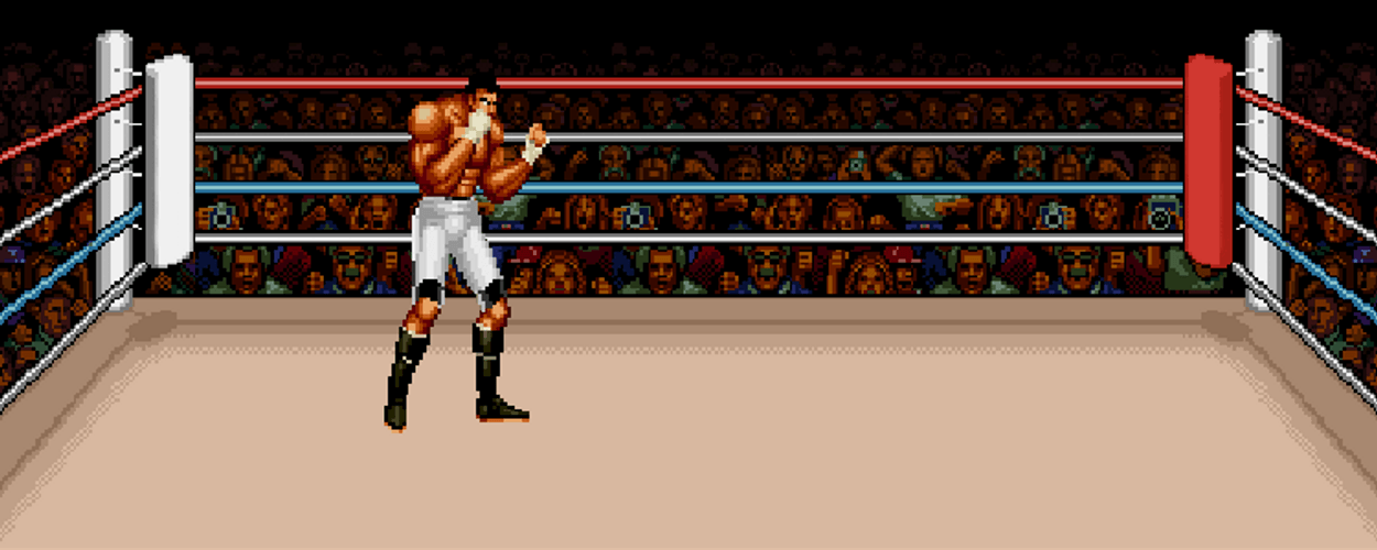 Muhammad Ali Boxing Ring Alone GIF