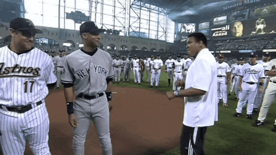 Muhammad Ali Tease A Player GIF