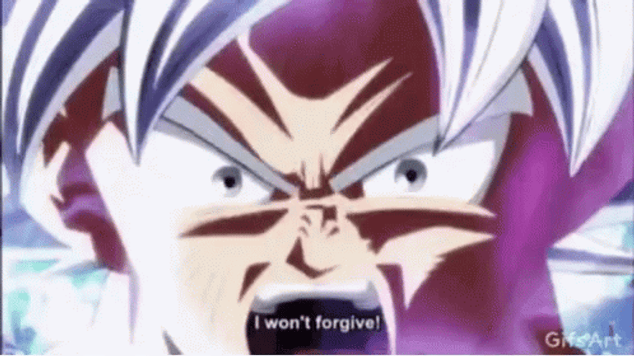 Mui Goku Dragon Ball I Won't Forgive GIF