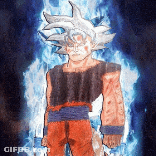 Mui Goku Dragon Ball Power GIF