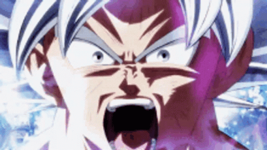 Mui Goku Dragon Ball Super Power Up GIF