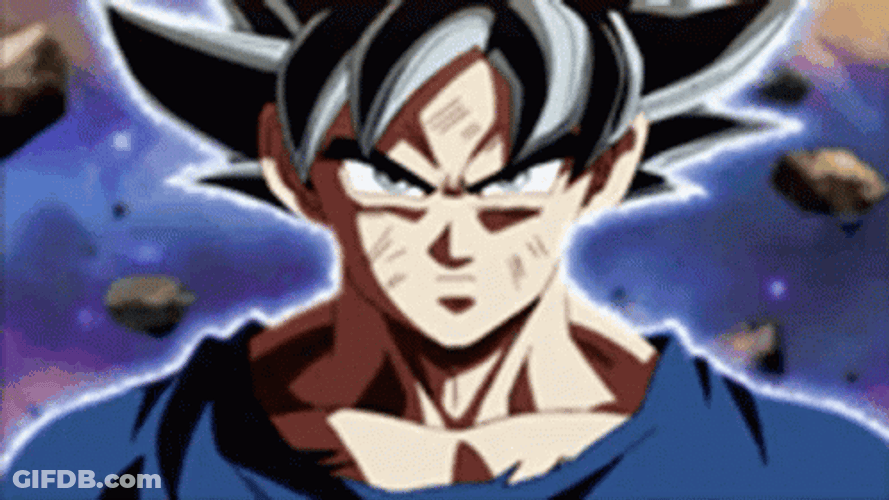 Mui Goku Dragon Ball Ultra Instinct GIF