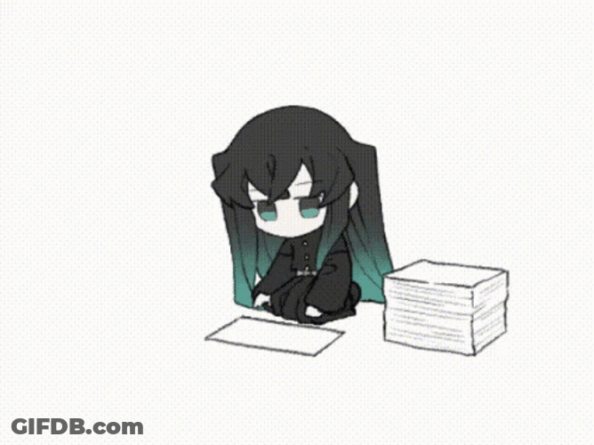 Muichiro Create Paper Airplane GIF