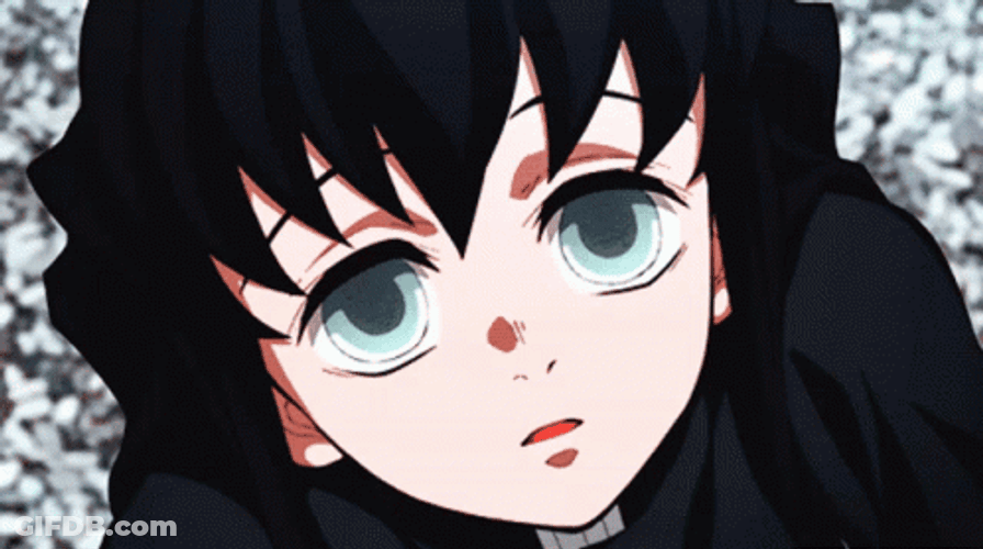 Muichiro Looking At The Sky GIF